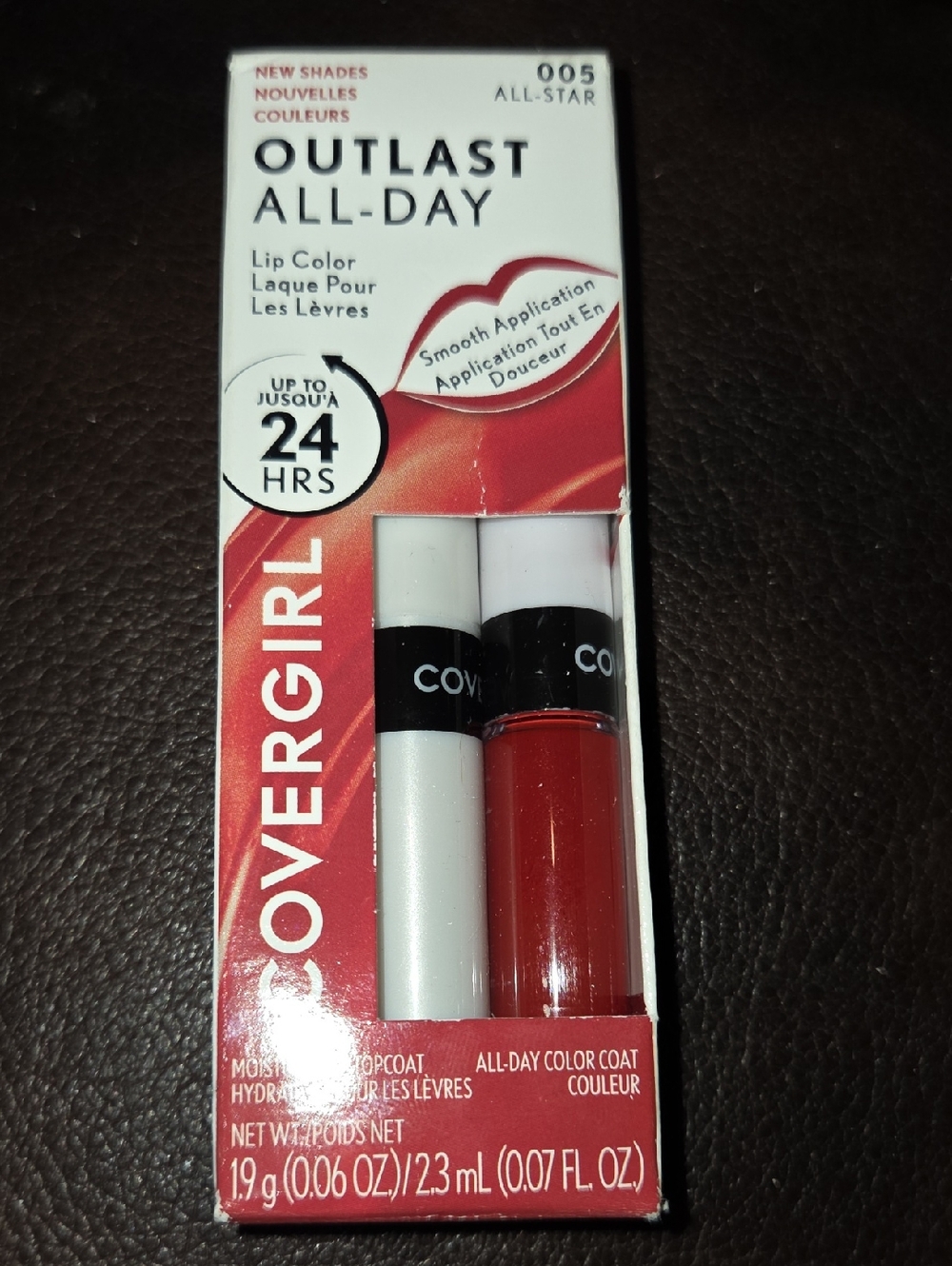 COVERGIRL Outlast All-Day Lip Color - Bright Red Duo